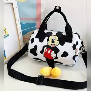 Disney Micky Crossbody Bag - Cow Print